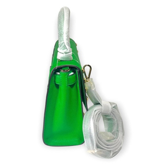 Michael Kors Dillon Studded Messenger Bag Leather Palm New With Tags STD MD - Picture 4 of 12